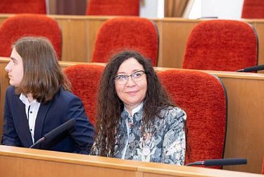 Сегодня Заксобрание было открыто для студентов 